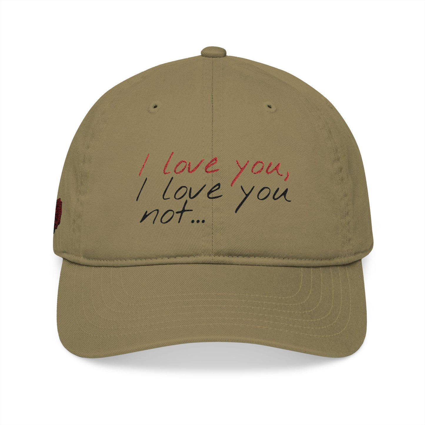"I love you, I love you not..." Dad Hat