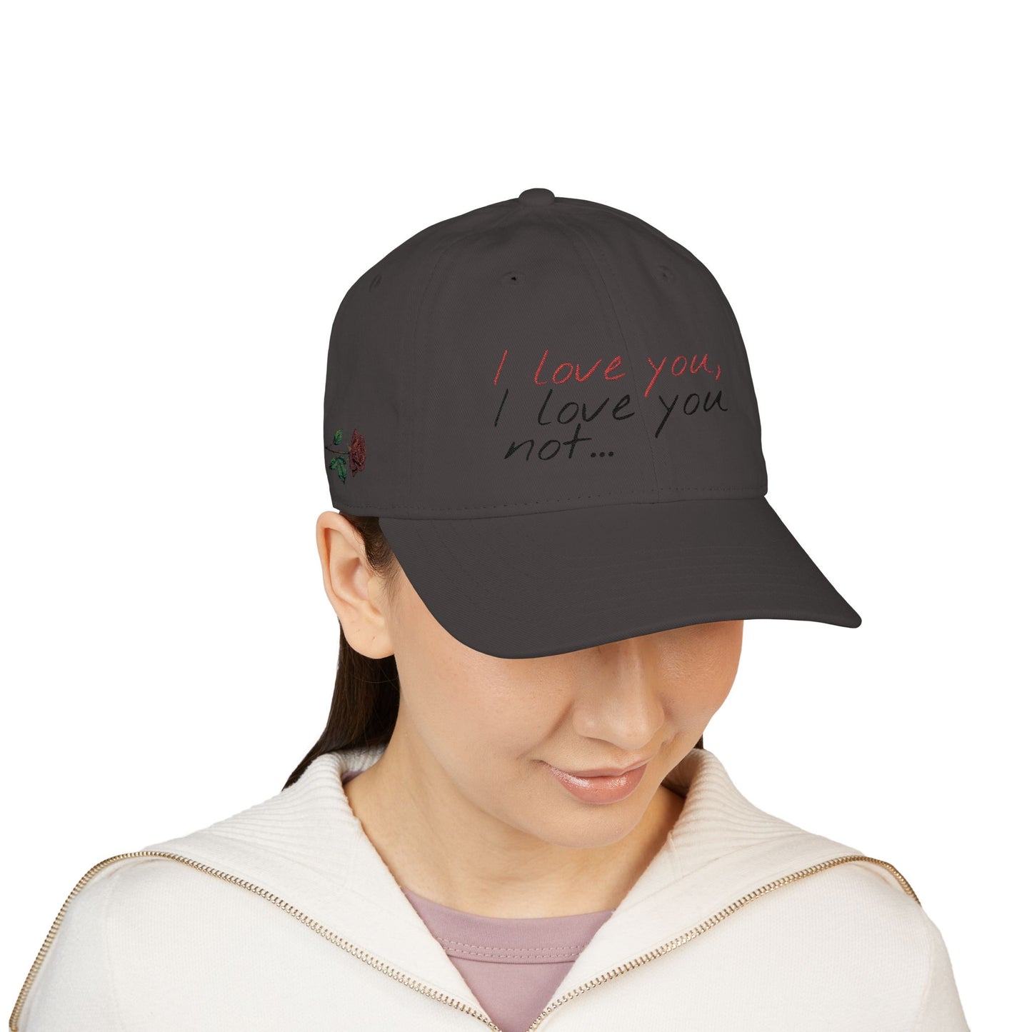 "I love you, I love you not..." Dad Hat