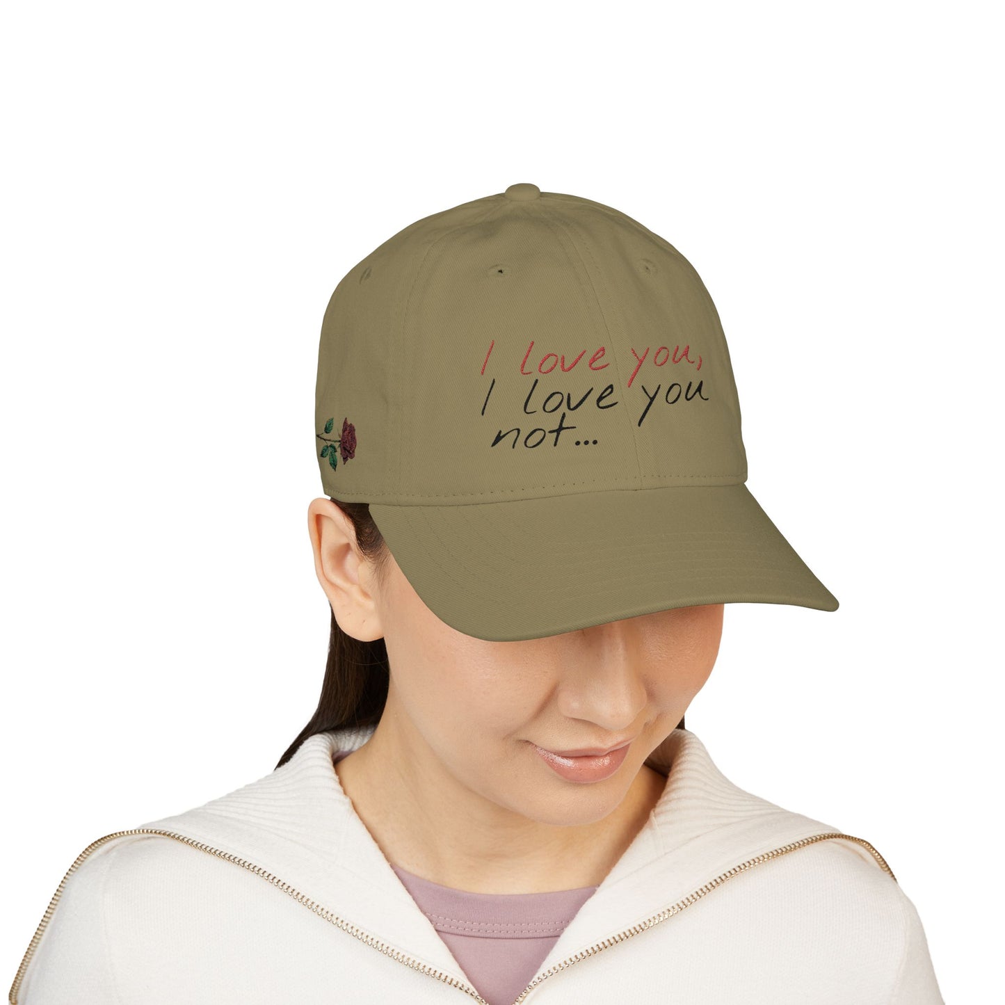 "I love you, I love you not..." Dad Hat