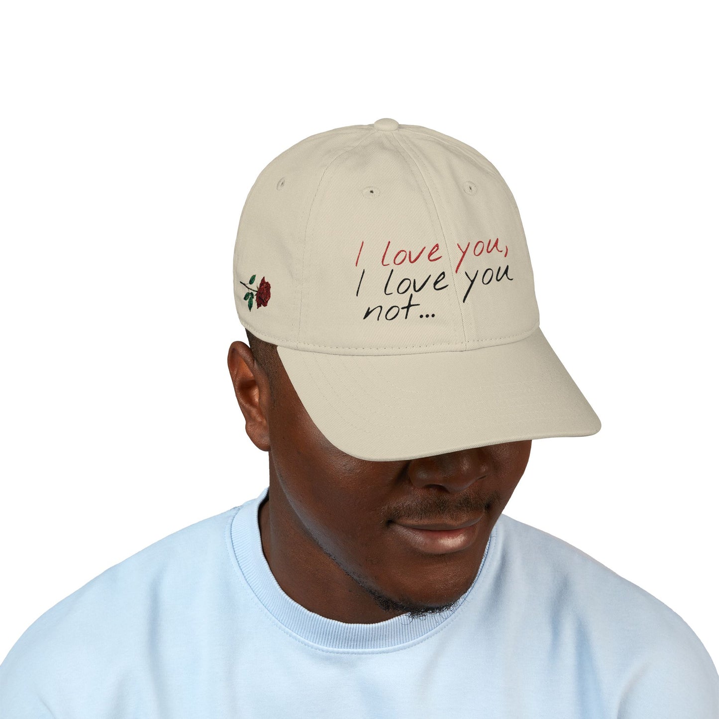 "I love you, I love you not..." Dad Hat