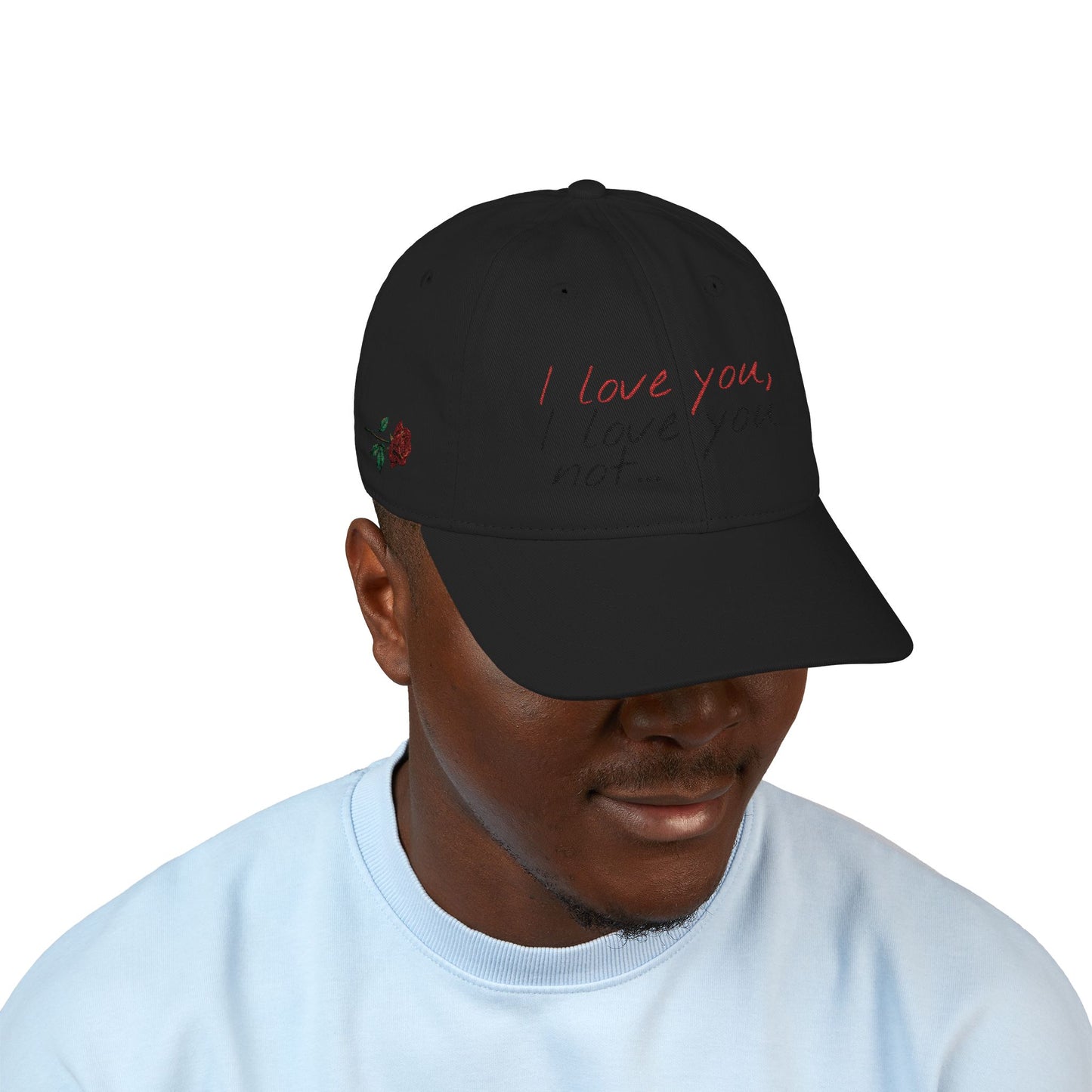 "I love you, I love you not..." Dad Hat