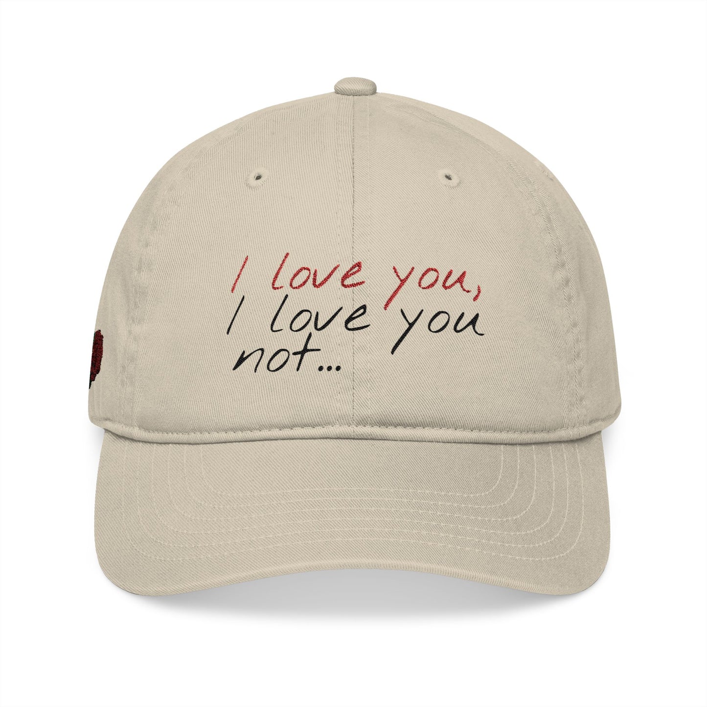 "I love you, I love you not..." Dad Hat